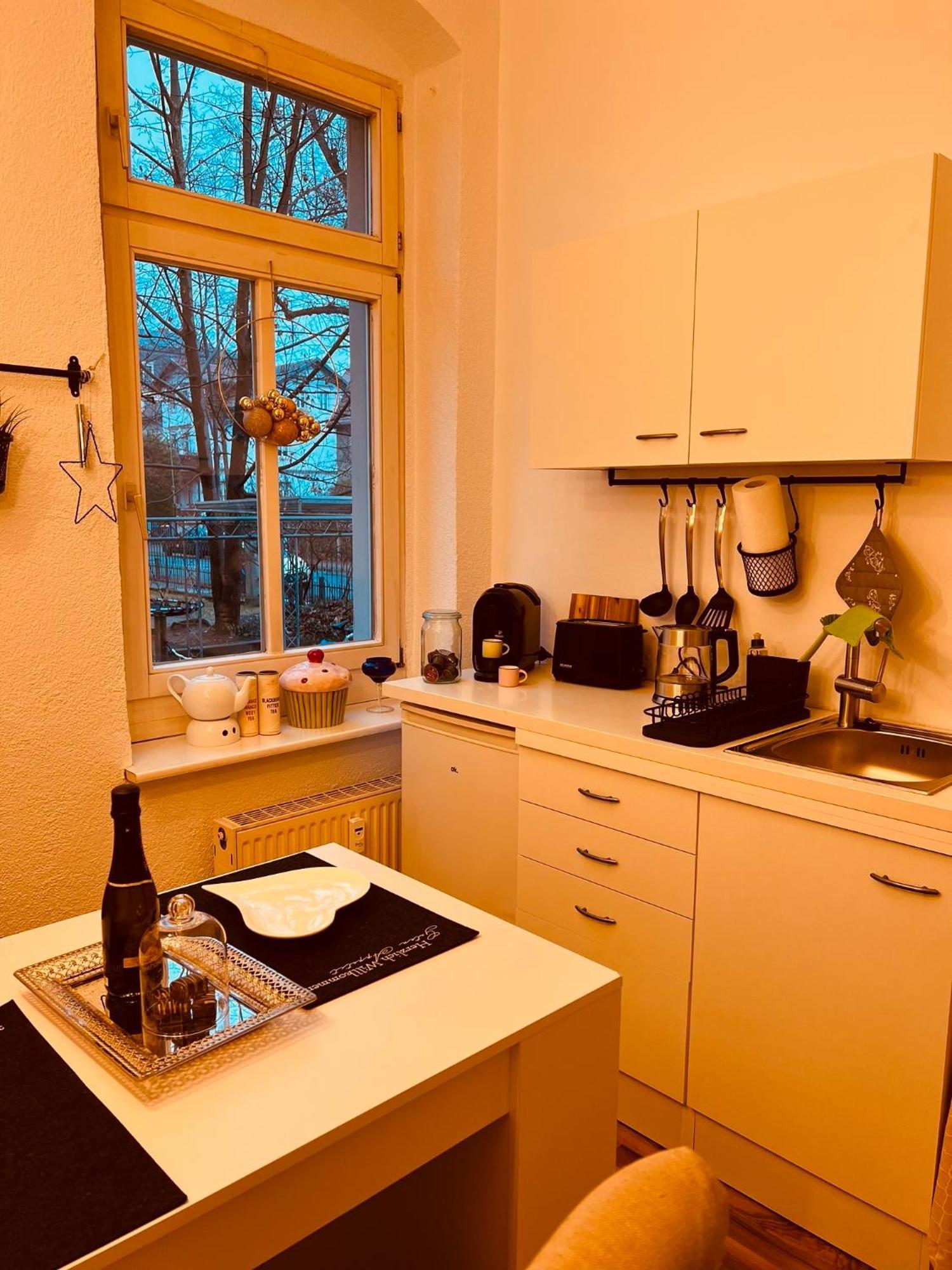 Charmante Ferienwohnung In Dresden Striesen - Frau Pie Appartement Exterior foto